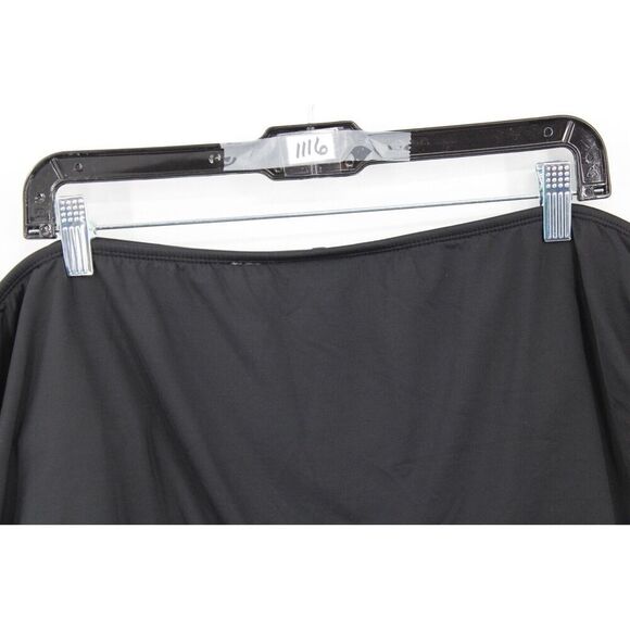A.N.A. Swim Skirt Bottom Size 22W BLACK SLIMMING - Picture 2 of 6